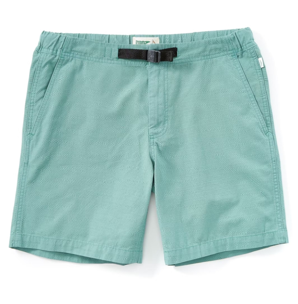Wellen Organic Cotton Short  8" in Seafoam Green Men's Size L Huckberry
